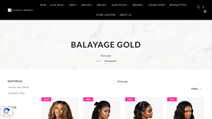 Sensationnel - Balayage Gold Wigs