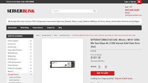 Micron - M510 128GB SSD