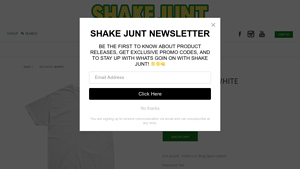 Shake Junt - Box Logo Tee