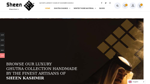 Sheen Kashmir - Luxury Kashmiri Shawls