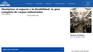 Shelter Structures - Carpas Industriales
