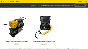 Sherpa 4x4 - Portable Electric Inflator