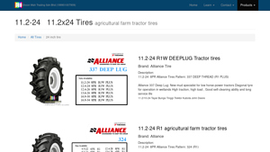 Alliance - 11.2-24 Agricultural Farm Tractor Tires
