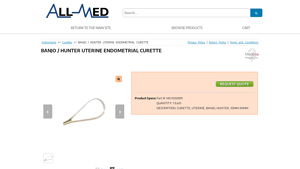 Medgyn - Banjo/Hunter Uterine Endometrial Curette