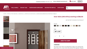 Atilaminates - Door Skins (MirroFlex)