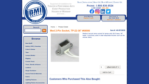 BMISupply - Med 2-Pin Socket, TP-22-36