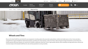 Crown - Forklift Wheels and Tires