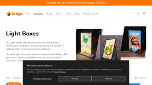 LCSIGN - Light Boxes