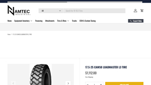 CAMSO - 17.5-25 LOADMASTER L3 TIRE