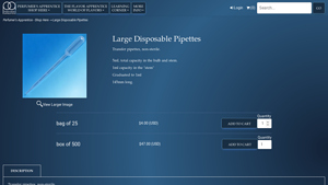 The Perfumer's Apprentice - Large Disposable Pipettes
