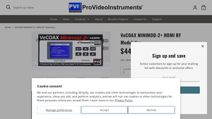 VeCOAX - MINIMOD-2+ HDMI RF Modulator