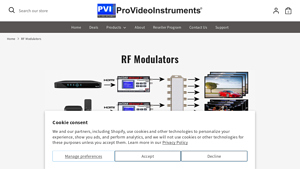 Provideo Instruments - VeCOAX MINIMOD-2+ HDMI RF Modulator