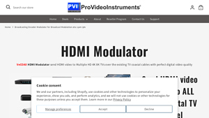 Provideo Instruments - Broadcasting Encoder Modulator