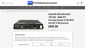Provideo - VeCASTER PRO HDMI IPTV Streaming Encoder