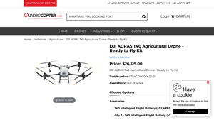 DJI - AGRAS T40 Agricultural Drone