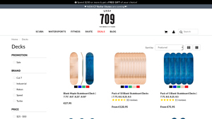 Shop709 - Blank Skateboard Decks