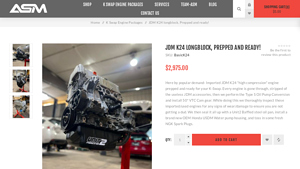 JDM - K24 Longblock