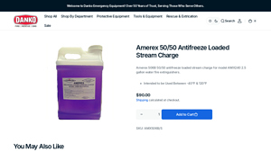 Amerex - 50/50 Antifreeze Loaded Stream Charge