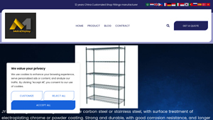JY Shop Fitting - Wire Shelving Solutions