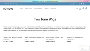 Shop N Unique - Two Tone Hairstyle Wigs