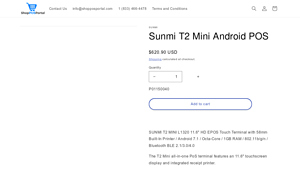 Sunmi - T2 Mini Android POS