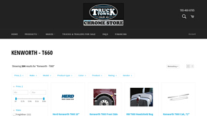 Kenworth - 12 T660 Sunvisor Replacement