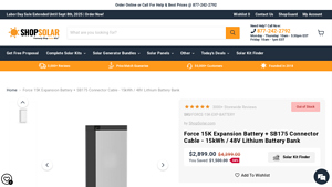 Force - 15K Expansion Battery
