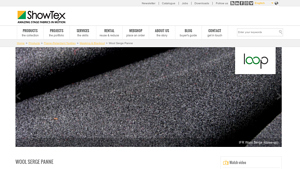 ShowTex - Wool Serge Panne