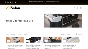 SH Salons - Head Massage Bed
