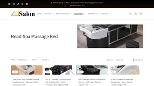 SSW - Head Spa Massage Bed Collection