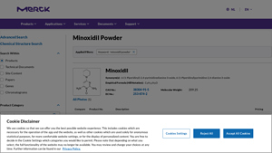 MilliporeSigma - Minoxidil Powder