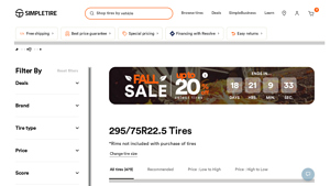 SimpleTire - Commercial Truck Tires