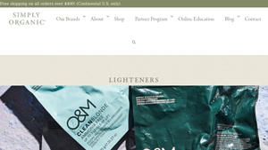 Simply Organic Beauty - O&M Lighteners