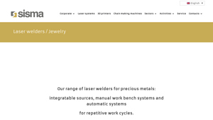 SISMA - Laser Welders for Precious Metals