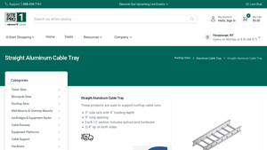 SitePro1 - Straight Aluminum Cable Tray