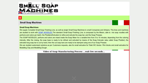 Small Soap Machines - Complete Soap Finishing Lines