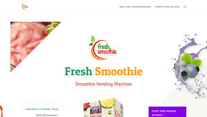 Smoothie Vending - Fresh Self-Contained Machines