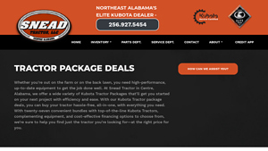 Snead Tractor - Kubota Tractor Packages