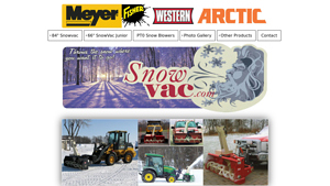 SnowVac - Front Mounted Snowblowers