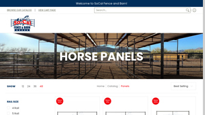 SoCal Fence and Barn - Premium Horse Corral Panels