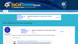 Socalsoccer - Powapass Soccer Ball Delivery Machine
