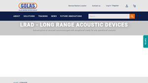 Solas Marine - LRAD Long Range Acoustic Devices
