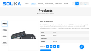 SOUKA - SKD210X IP to RF Modulator