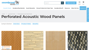 Soundproof Cow - EccoTone™ Acoustic Wood Panels