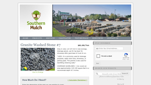 Southern Mulch - Granite Washed Stone #7