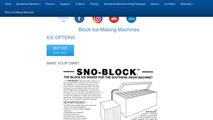 Southern Snow - Block Ice Making Machines