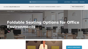 Southwest Solutions - Wall-Mounted Folding Chairs