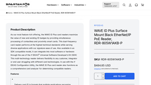 Spartan - WAVE ID Plus Surface Mount Reader