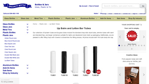 Specialty Bottle - Lip Balm and Lotion Tube Containers