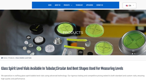 Spirit Level Vial - Glass Level Measurement Solutions